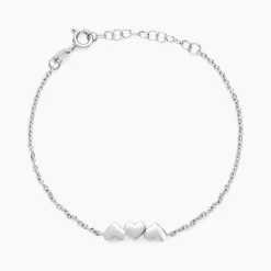 Histoire d'Or Bracelet Te Amo Argent Blanc* Bracelets|Bracelets Fantaisie