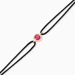 Histoire d'Or Bracelet Tere Or Jaune Rubis* Bracelets|Bracelets Cordon