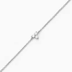 Histoire d'Or Bracelet Thylane Argent Blanc Oxyde De Zirconium