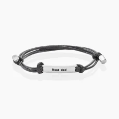 Histoire d'Or Bracelet Todd Acier Blanc