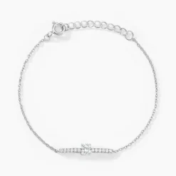 Histoire d'Or Bracelet Tovia Argent Blanc Oxyde De Zirconium* Bracelets|Bracelets Fantaisie