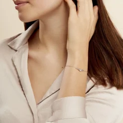 Histoire d'Or Bracelet Tovia Argent Blanc Oxyde De Zirconium* Bracelets|Bracelets Fantaisie