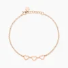 Histoire d'Or Bracelet Trinity Argent Rose* Bracelets|Bracelets Fantaisie