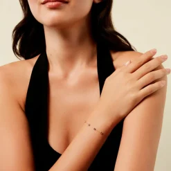 Clearance Histoire d'Or Bracelet Veasna Or Jaune Améthyste