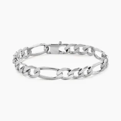 Histoire d'Or Bracelet Vivian Maille Alternee 1/3 Argent Blanc* Bracelets|Bracelets Maille