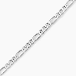 Histoire d'Or Bracelet Vivian Maille Alternee 1/3 Argent Blanc* Bracelets|Bracelets Fantaisie