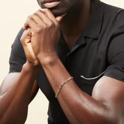 Histoire d'Or Bracelet William Plaqué Or Jaune* Bracelets|Bracelets Maille