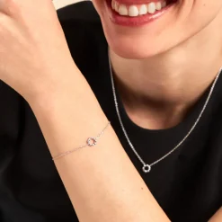 Hot Histoire d'Or Bracelet Winona Argent Blanc