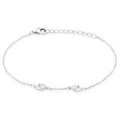 Histoire d'Or Bracelet Winter Sweetness Argent Blanc Oxyde De Zirconium* Bracelets|Bracelets Fantaisie