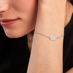 Hot Histoire d'Or Bracelet Yahya Argent Blanc