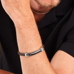 Clearance Histoire d'Or Bracelet Yannick Acier Blanc