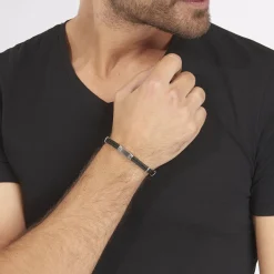 Histoire d'Or Bracelet Yannik Acier Blanc* Bracelets|Bracelets Fantaisie