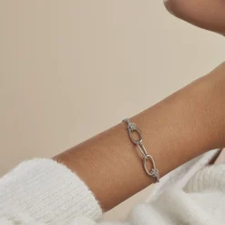 New Histoire d'Or Bracelet Yutan Argent Blanc