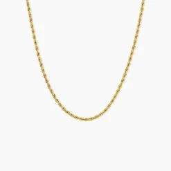 Histoire d'Or Chaine Ambra Acier Jaune* Colliers|Colliers