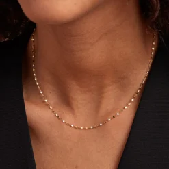 Histoire d'Or Chaine Asteria Or Jaune* Colliers|Colliers