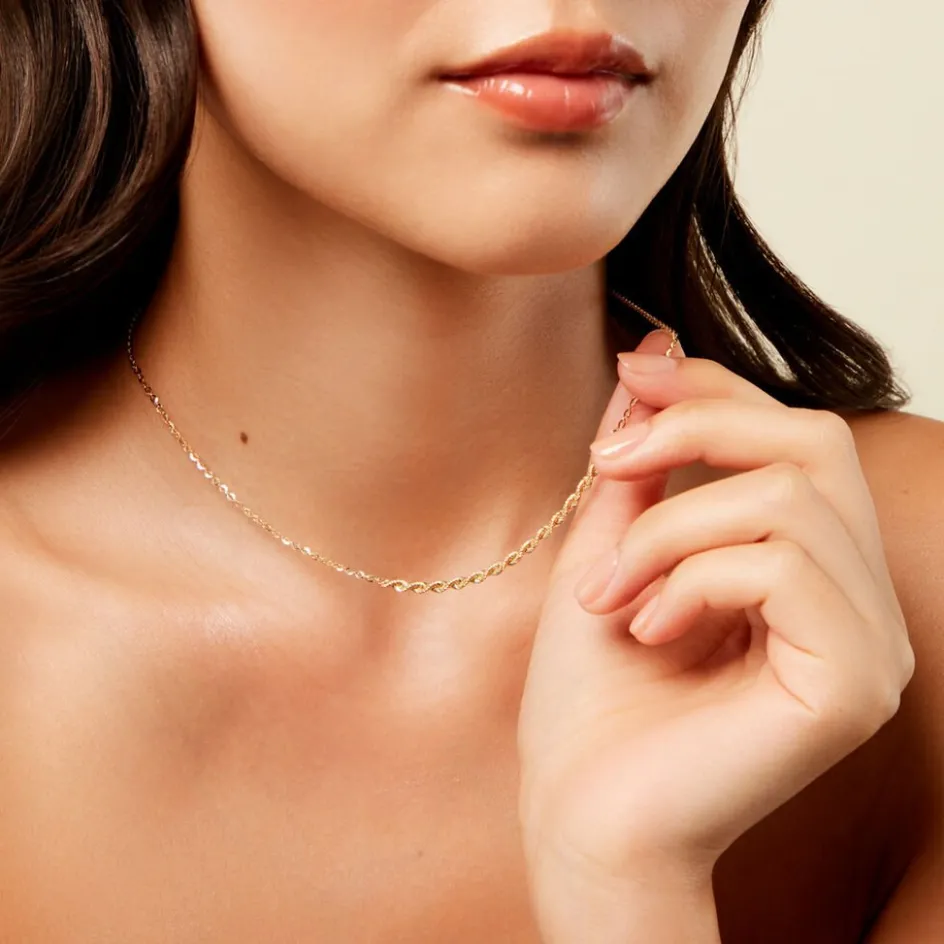 Histoire d'Or Chaine Cormag Or Jaune* Colliers|Colliers