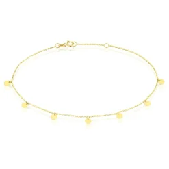 Histoire d'Or Chaine De Cheville Or Jaune Eleonora