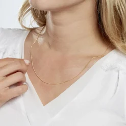 Histoire d'Or Chaine Harve Or Jaune* Colliers|Colliers