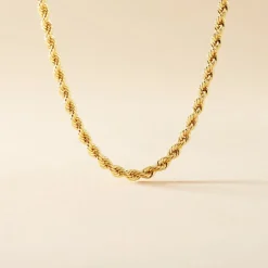 Hot Histoire d'Or Chaine Jerry or jaune