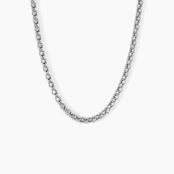 Histoire d'Or Chaine Nahila Argent Blanc* Colliers|Colliers