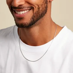 Best Histoire d'Or Chaine Nino Argent Blanc