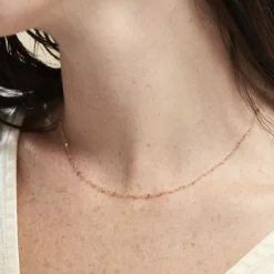 Histoire d'Or Chaine Or Jaune Persea* Colliers|Colliers