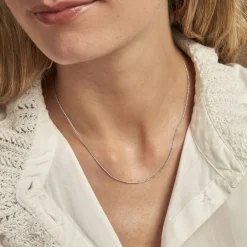 Histoire d'Or Chaine Tamsina Argent Blanc* Colliers|Colliers