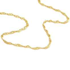 Best Histoire d'Or Chaîne Abbygail  Maille Singapour Or Jaune