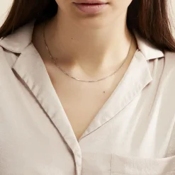 Histoire d'Or Chaîne Alyze Argent Blanc* Colliers|Colliers