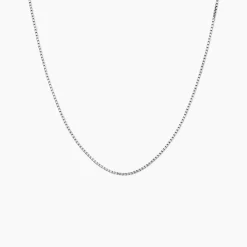 Hot Histoire d'Or Chaîne Alyze Argent Blanc