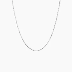 Hot Histoire d'Or Chaîne Alyze Argent Blanc