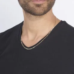 Online Histoire d'Or Chaîne Bixente Plaqué Or Jaune