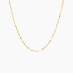 Discount Histoire d'Or Chaîne Camelie Maille Lumina Or Jaune