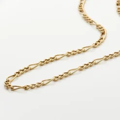 New Histoire d'Or Chaîne Cameo Maille Alternee 1/3 or jaune