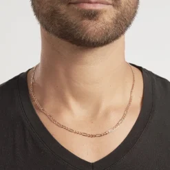 Histoire d'Or Chaîne Cameo Maille Alternee 1/3 Or Bicolore* Colliers|Colliers