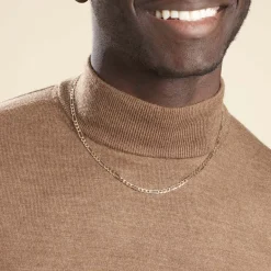 Histoire d'Or Chaîne Cameo Maille Alternee 1/3 Or Bicolore* Colliers|Colliers