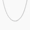 Histoire d'Or Chaîne Claudine Maille Forçat Argent Blanc* Colliers|Colliers