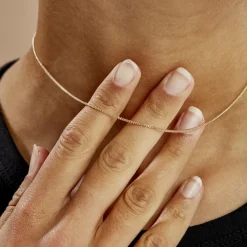 Online Histoire d'Or Chaîne Clement Plaqué Or Jaune