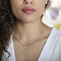 Histoire d'Or Chaîne Clementine Argent Blanc* Colliers|Colliers