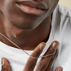 Best Histoire d'Or Chaîne Clementine Argent Blanc