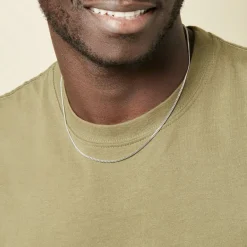 Best Histoire d'Or Chaîne Clementine Argent Blanc