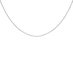 Histoire d'Or Chaîne Clementine Argent Blanc