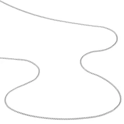 Histoire d'Or Chaîne Clementine Argent Blanc