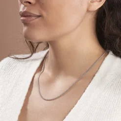 Histoire d'Or Chaîne Clementine Argent Blanc* Colliers|Colliers