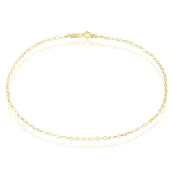 New Histoire d'Or Chaîne De Cheville Jahleel Or Jaune