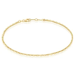 Online Histoire d'Or Chaîne De Cheville Lodi Plaqué Or Jaune