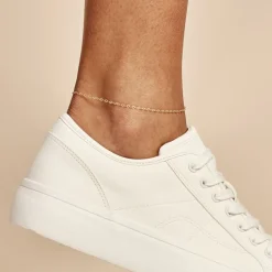 Outlet Histoire d'Or Chaîne De Cheville Maille Solon Or Jaune