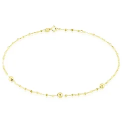 Histoire d'Or Chaîne De Cheville Plantie Or Jaune