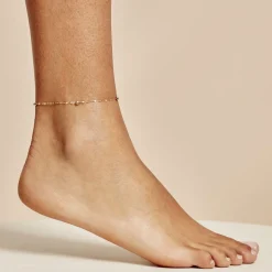 Histoire d'Or Chaîne De Cheville Plantie Or Jaune