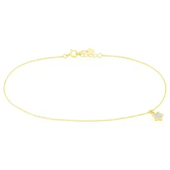 Histoire d'Or Chaîne De Cheville Valentiane Or Jaune Oxyde De Zirconium* Autres Bijoux|Bracelets